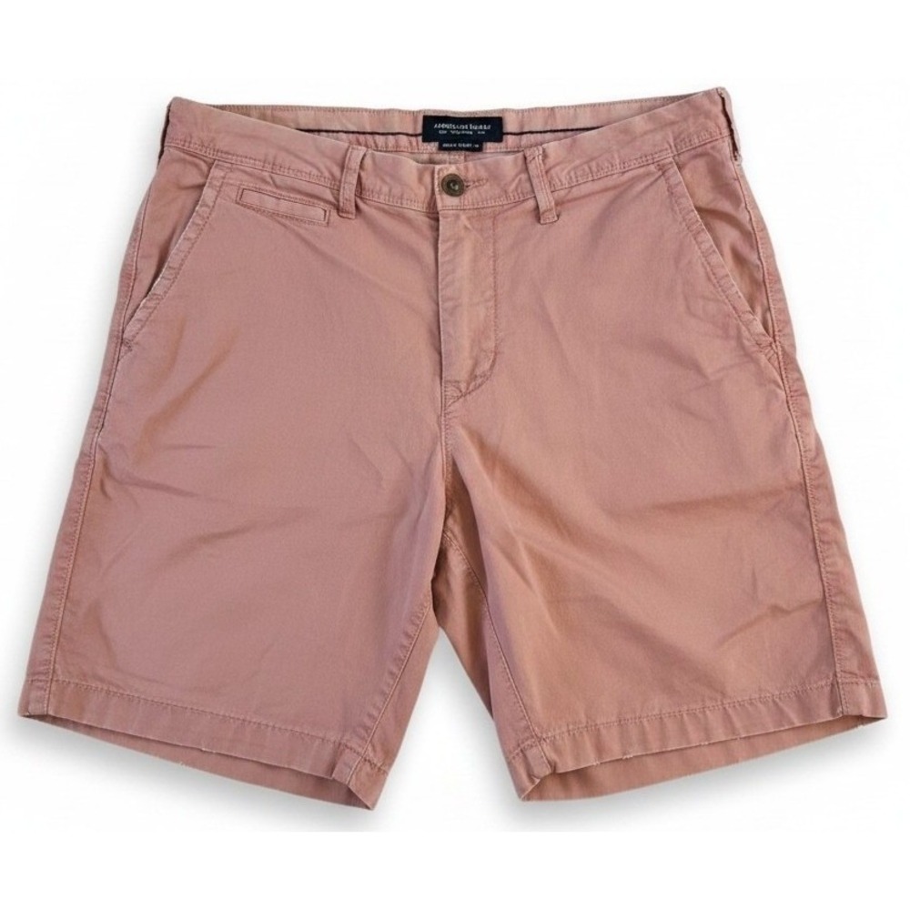 American Eagle Outfitters Next Level Flex Men's 34 Slim Coral Chino Shorts